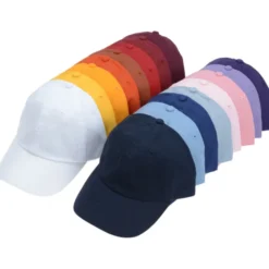 Cotton Washed Cap - Solid - Full Color Patch