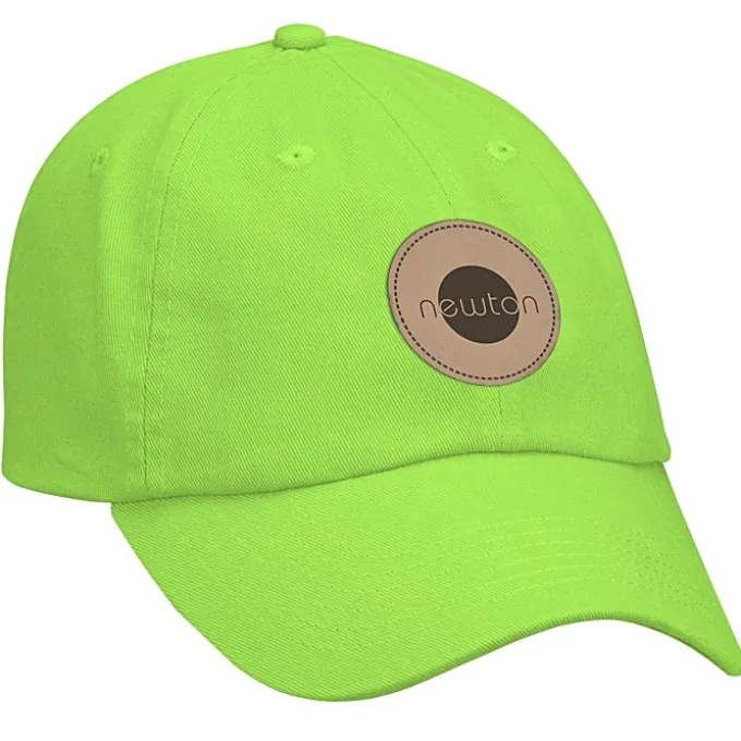 Cotton Washed Cap - Solid - Laser Engraved Patch
