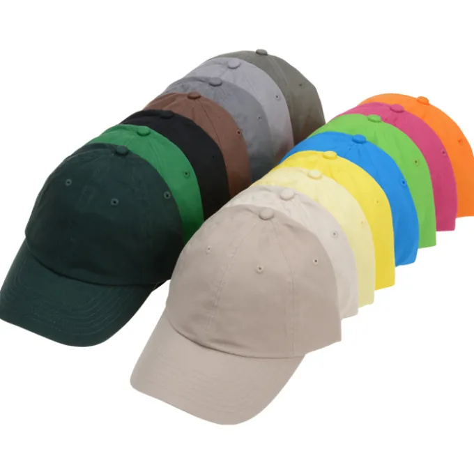 Cotton Washed Cap - Solid - Laser Engraved Patch