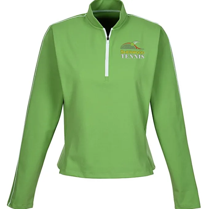 Court Stretch 1/4-Zip Pullover - Ladies'