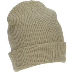 Cozy Rib Knit Cuffed Beanie
