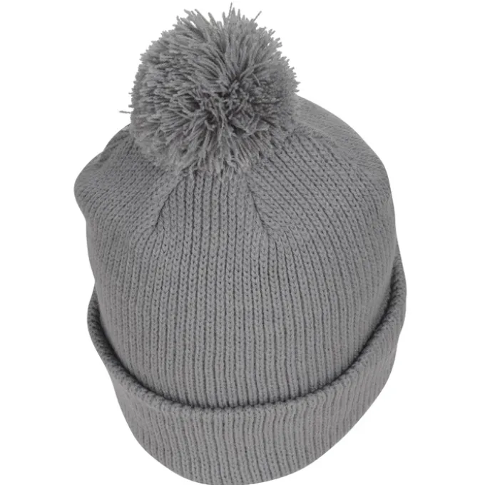 Cozy Rib Knit Pom Beanie