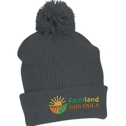 Cozy Rib Knit Pom Beanie