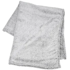 Cozy Sherpa Blanket - Laser Engraved Patch