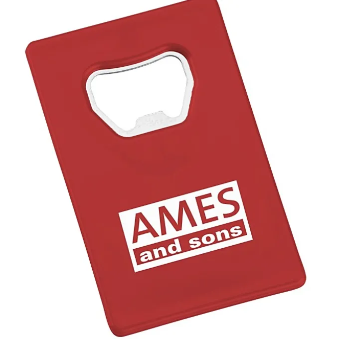 Credit Card Bottle Opener - Opaque - 24 hr
