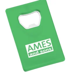 Credit Card Bottle Opener - Opaque - 24 hr