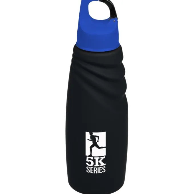 Crest Carabiner Matte Water Bottle - 22 oz