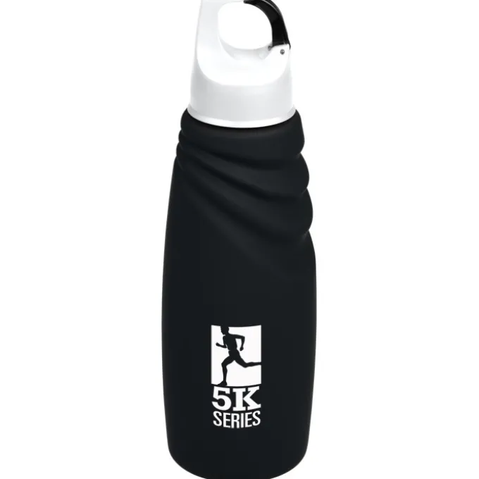 Crest Carabiner Matte Water Bottle - 22 oz