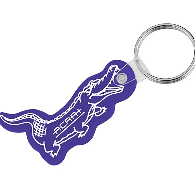 Crocodile Soft Keychain - Opaque