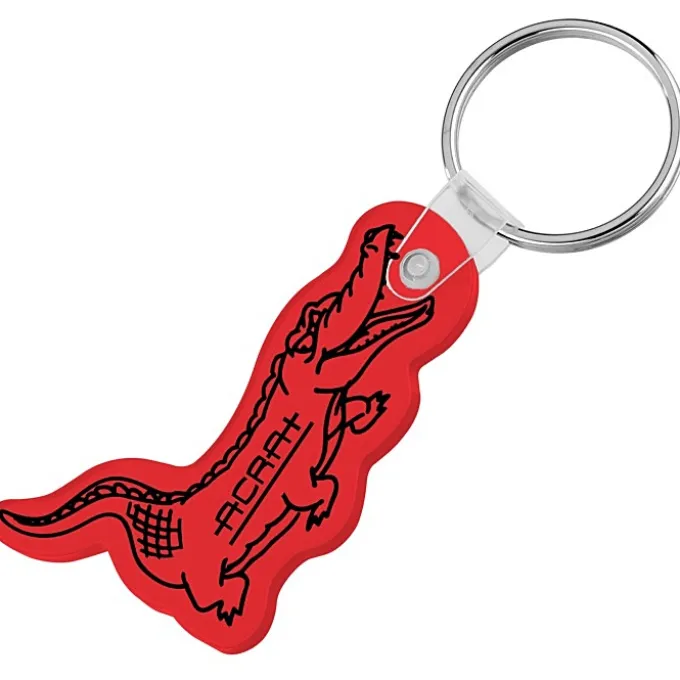 Crocodile Soft Keychain - Translucent