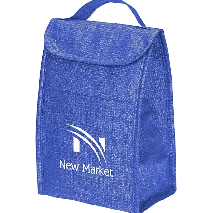 Crosshatched Lunch Sack Cooler