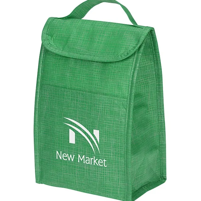 Crosshatched Lunch Sack Cooler