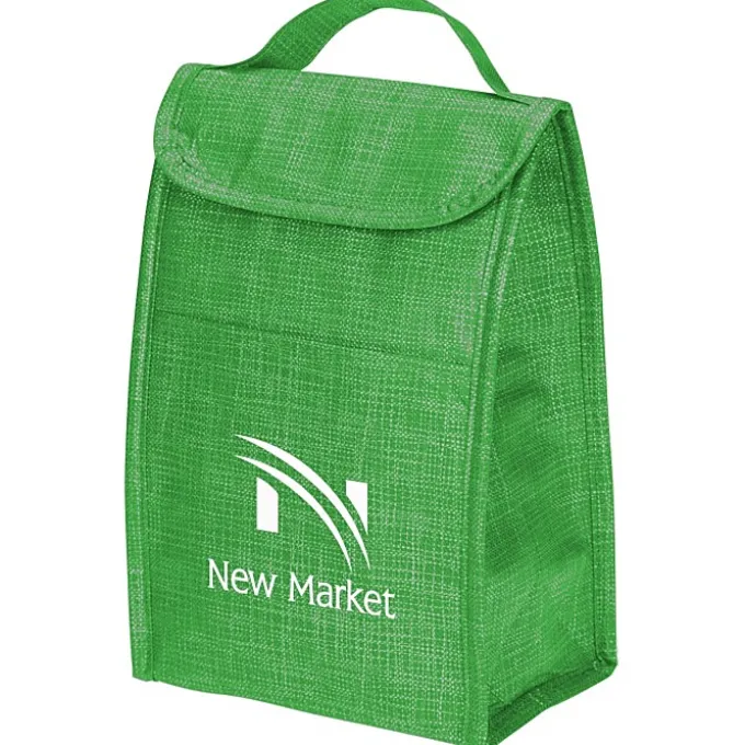 Crosshatched Lunch Sack Cooler