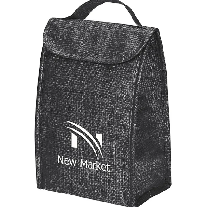 Crosshatched Lunch Sack Cooler