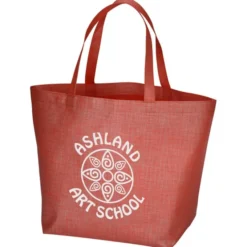 Crosshatched Non-Woven Tote Bag - 24 hr