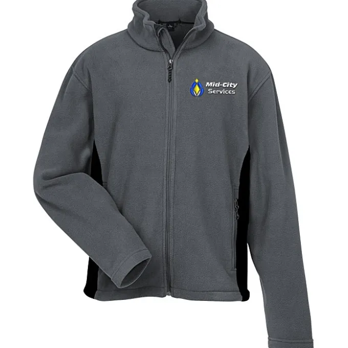 Crossland Colorblock Fleece Jacket - Men's - 24 hr