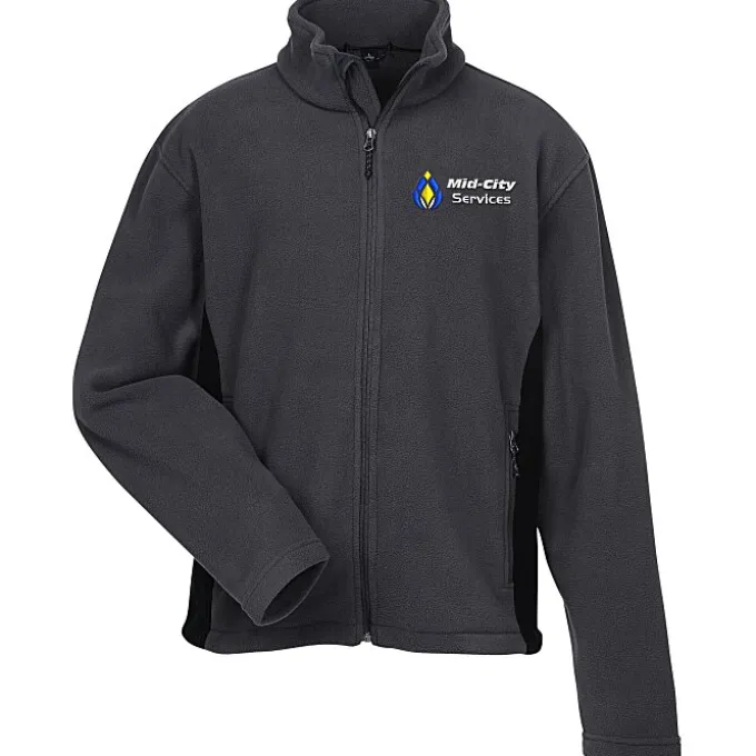 Crossland Colorblock Fleece Jacket - Men's - 24 hr