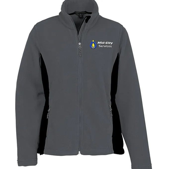 Crossland Colorblock Fleece Jacket - Ladies' - 24 hr