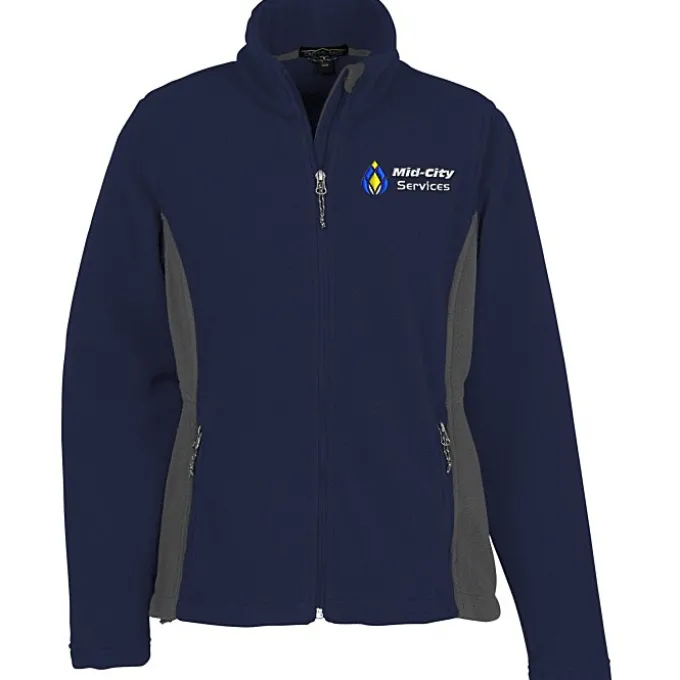 Crossland Colorblock Fleece Jacket - Ladies' - 24 hr