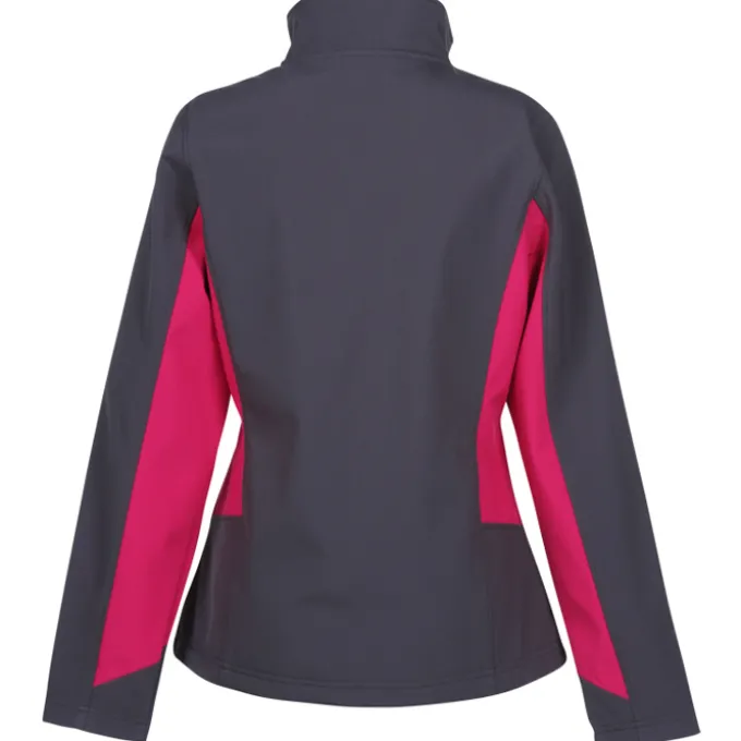 Crossland Colorblock Soft Shell Jacket - Ladies'