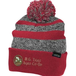 Crossland Heather Pom Beanie