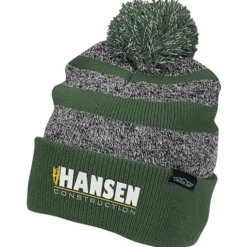 Crossland Heather Pom Beanie - 24 hr
