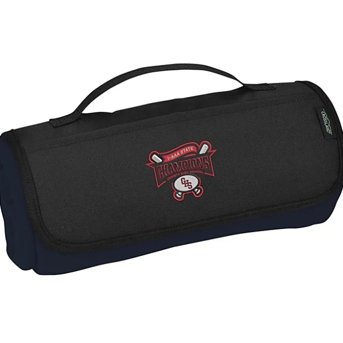 Crossland Roll Up Blanket - Embroidered