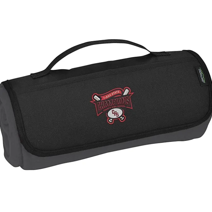 Crossland Roll Up Blanket - Embroidered