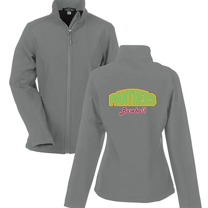 Crossland Soft Shell Jacket - Ladies' - Applique Twill