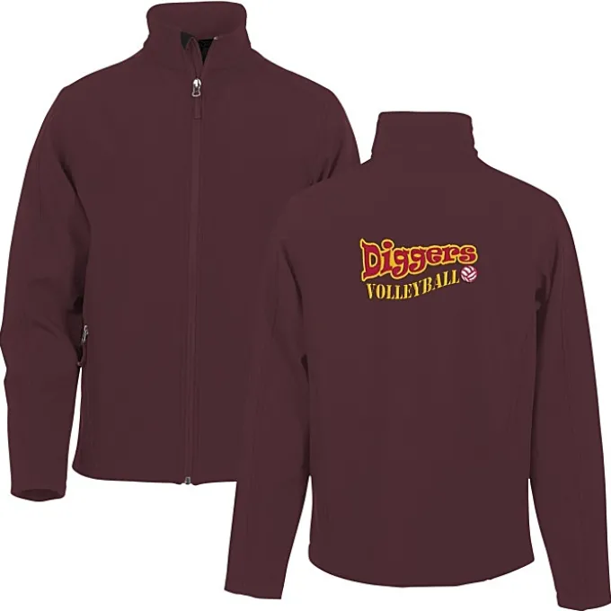 Crossland Soft Shell Jacket - Men's - Back Embroidered