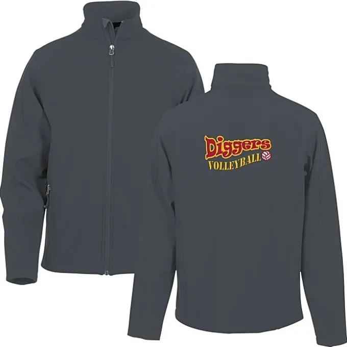 Crossland Soft Shell Jacket - Men's - Back Embroidered