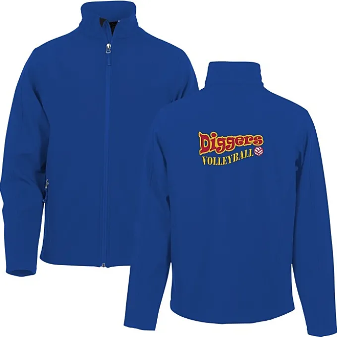 Crossland Soft Shell Jacket - Men's - Back Embroidered