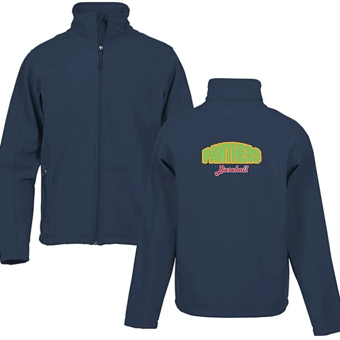 Crossland Soft Shell Jacket - Men's - Applique Twill