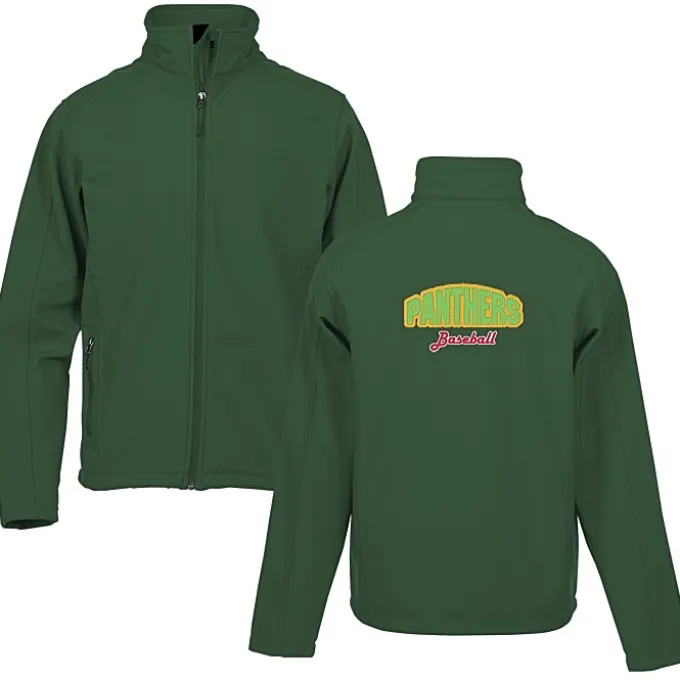 Crossland Soft Shell Jacket - Men's - Applique Twill
