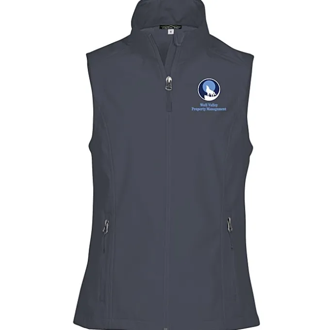 Crossland Soft Shell Vest - Ladies' - Full Color