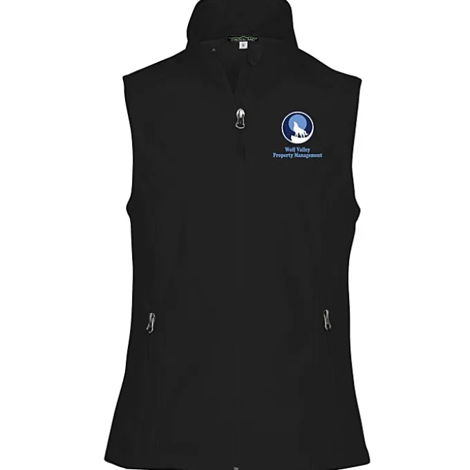 Crossland Soft Shell Vest - Ladies' - Full Color