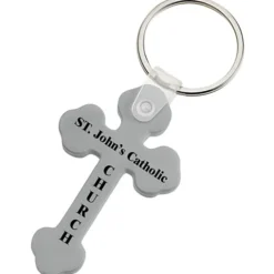 Cross Soft Keychain - Opaque
