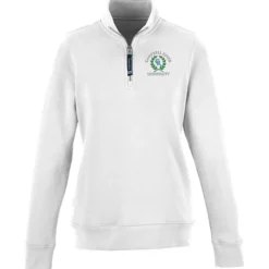 Crosswind 1/4-Zip Sweatshirt - Ladies' - Embroidered