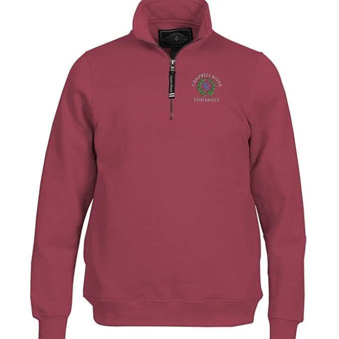 Crosswind 1/4-Zip Sweatshirt - Men's - Embroidered