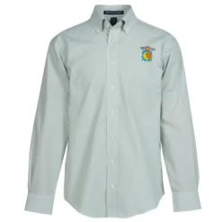 Crown Collection Banker Stripe Shirt - Men's