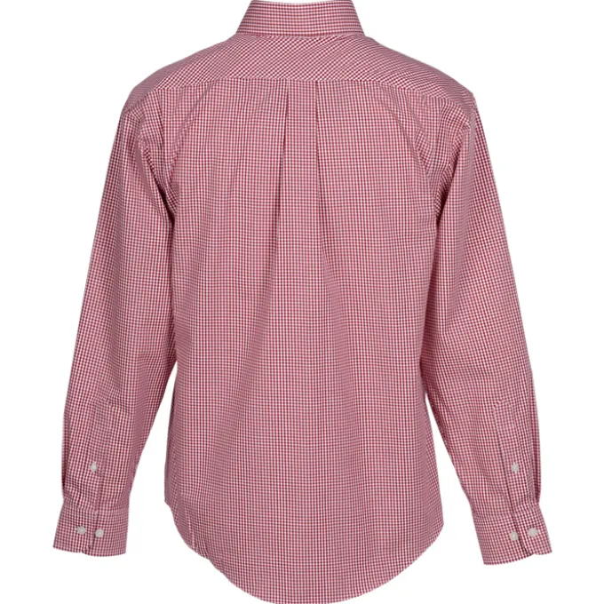 Crown Collection Gingham Check Shirt - Men's