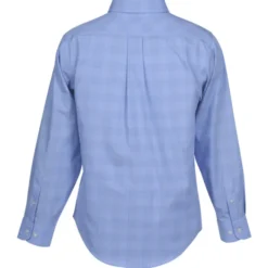 Crown Collection Glen Plaid Shirt - Men's