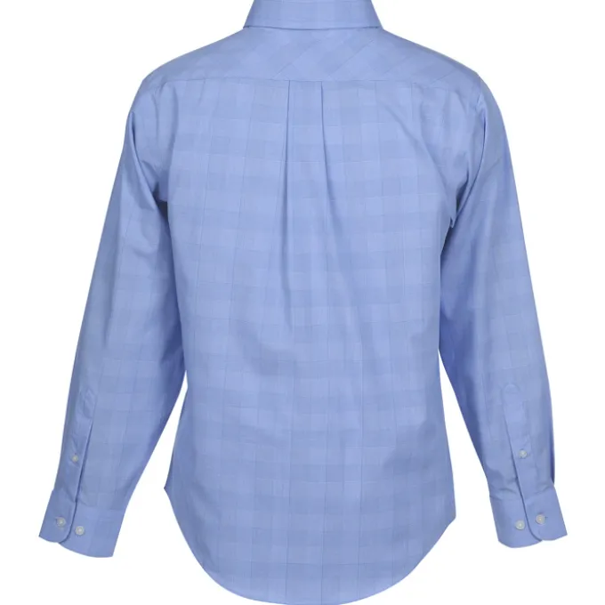 Crown Collection Glen Plaid Shirt - Men's
