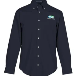 Crown Collection Solid Broadcloth Shirt - Men's