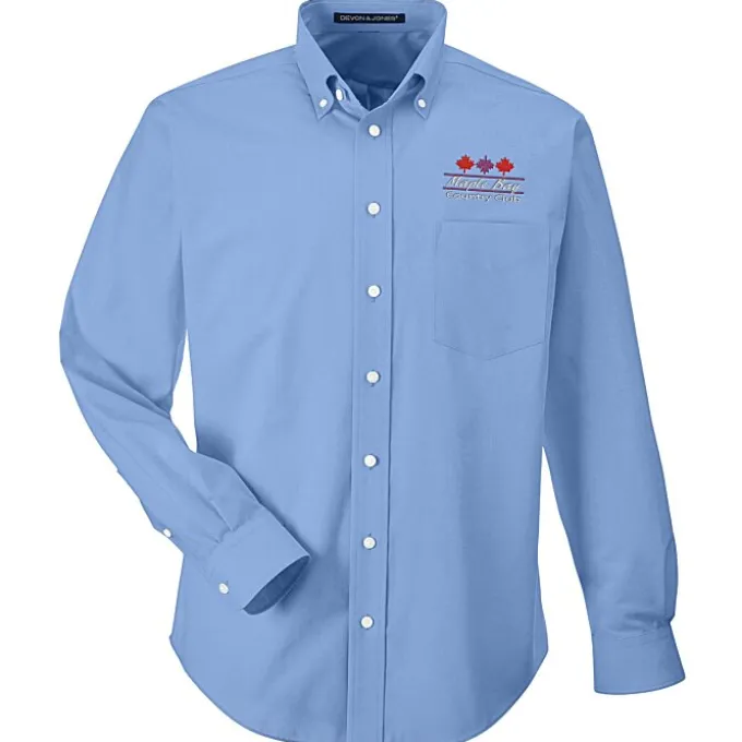 Crown Collection Solid Oxford Shirt - Men's