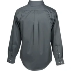 Crown Collection Solid Stretch Twill Shirt - Men's