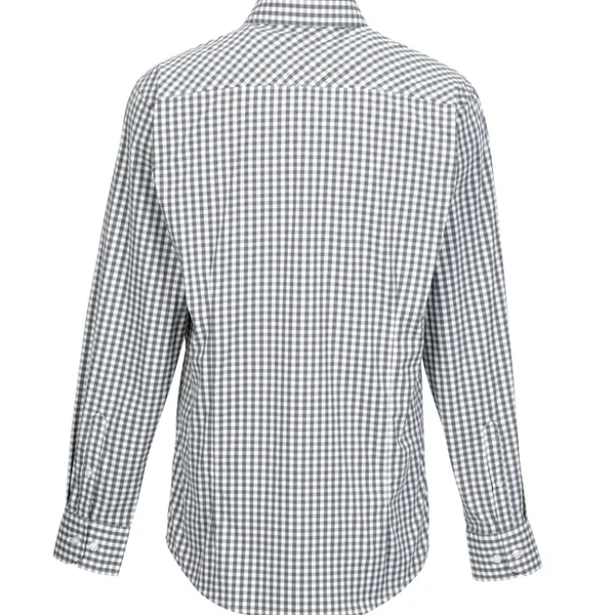 CrownLux Performance Gingham Shirt - Men's