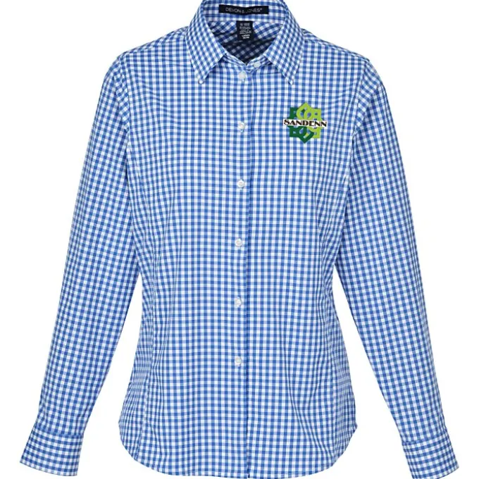 CrownLux Performance Gingham Shirt - Ladies'