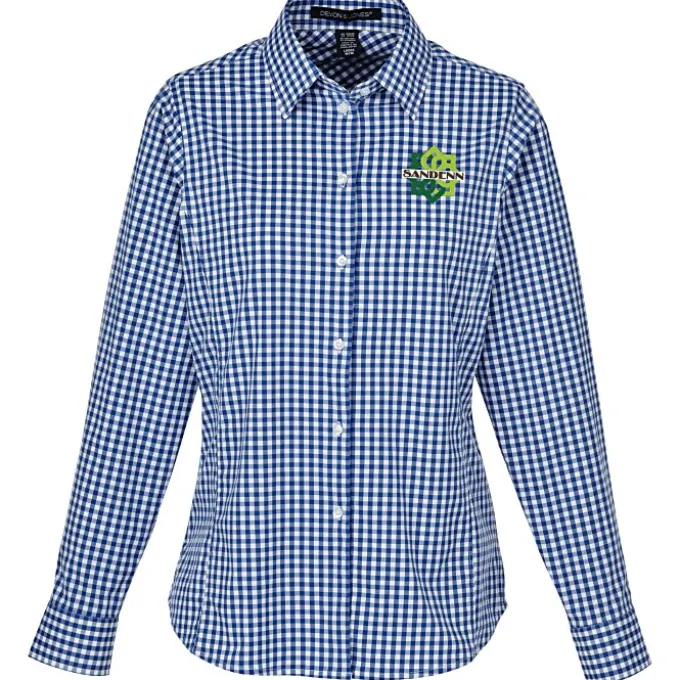 CrownLux Performance Gingham Shirt - Ladies'