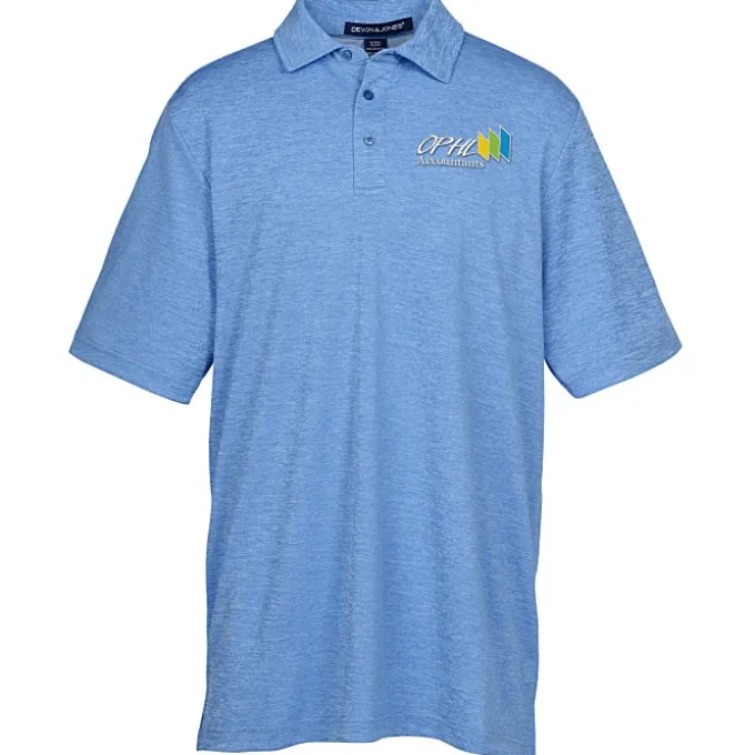 CrownLux Performance Heather Polo - Men's